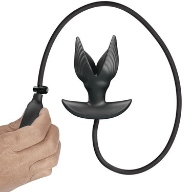 Plug anale gonfiabile con vibrazioni per piacere personalizzato